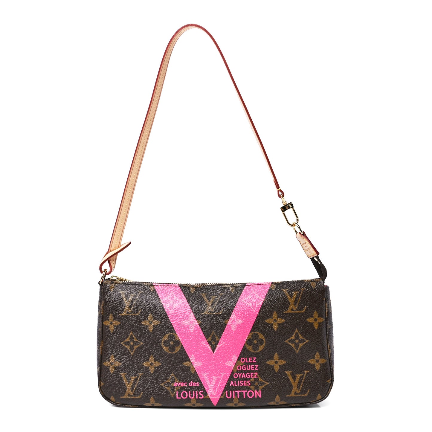 Monogram V Pochette Accessories Grenade