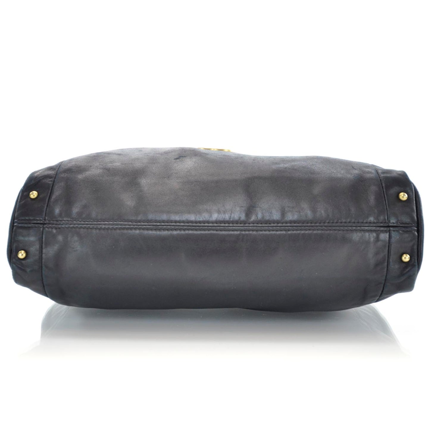 Lambskin Small Olsen Shoulder Bag Black