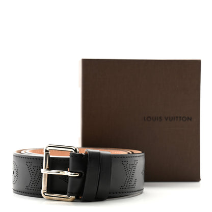 Louis Vuitton Mahina Belt 100 40 Black 8 of 8