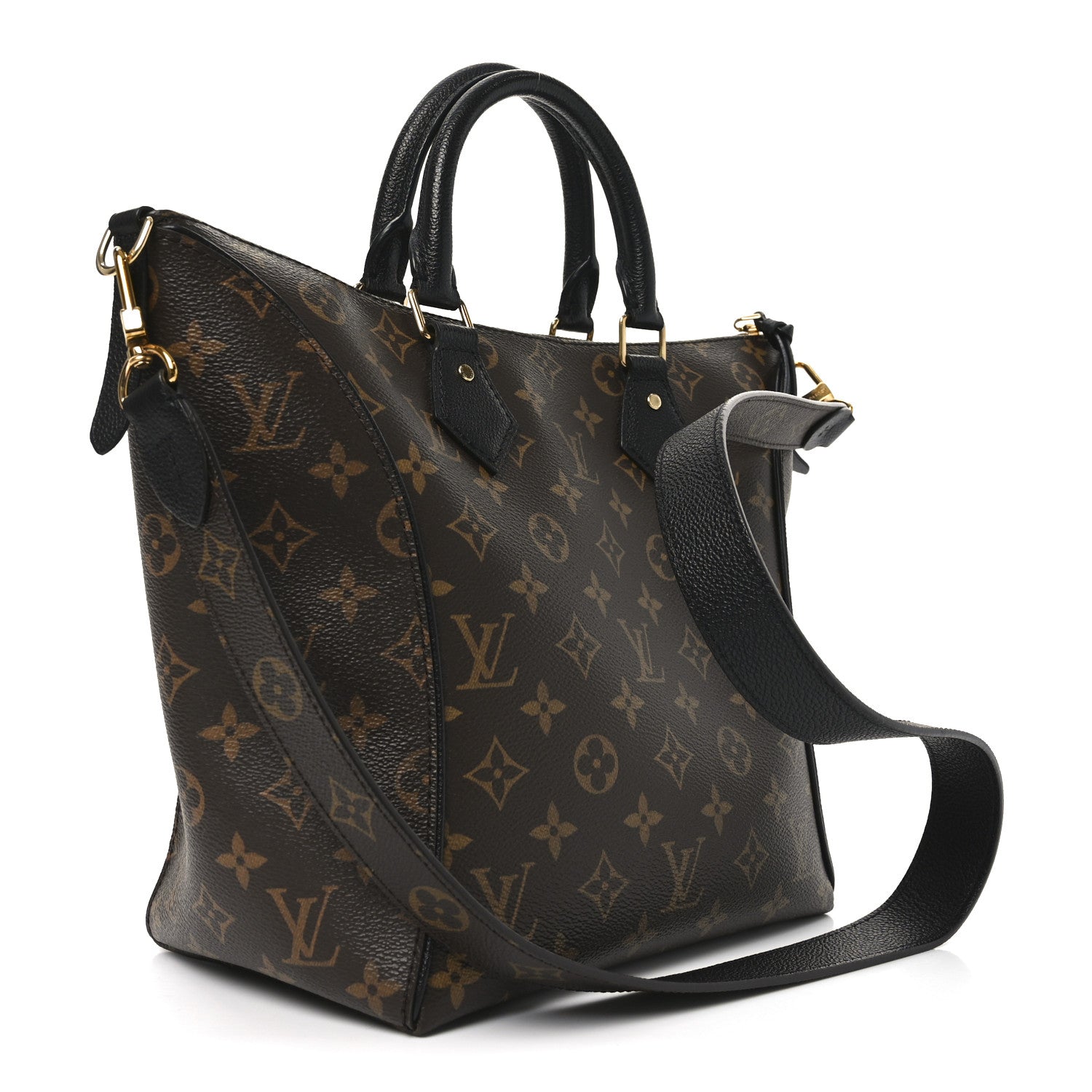 Louis Vuitton Monogram Tournelle PM Black 3 of 9