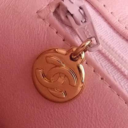 Chanel Caviar Medallion Tote Pink 12 of 12