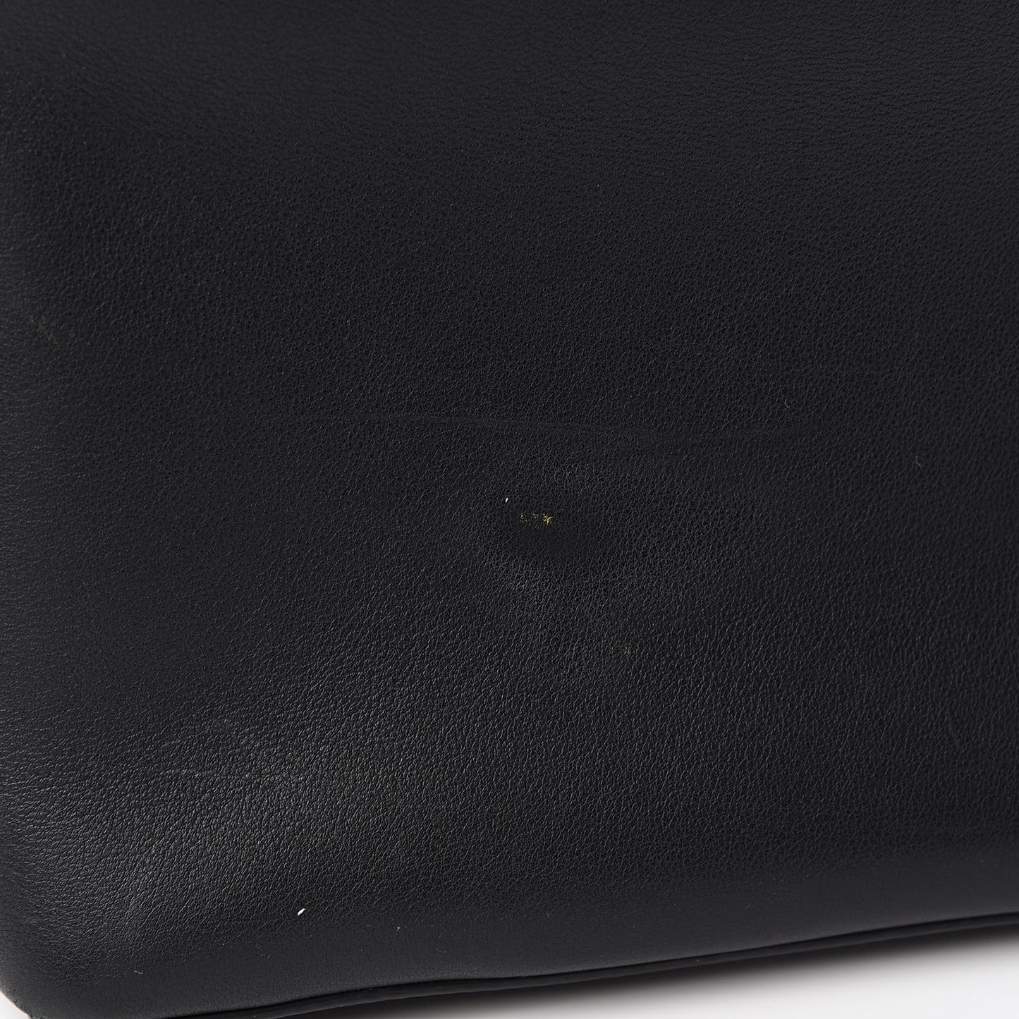 Vitello Dolce Mink Fur Pom Pom Petite 2Jours Tote Black Multicolor