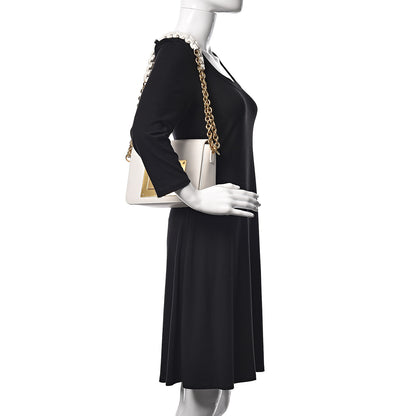 Tom Ford Calfskin Medium Natalia Chain Bag Chalk 2 of 11