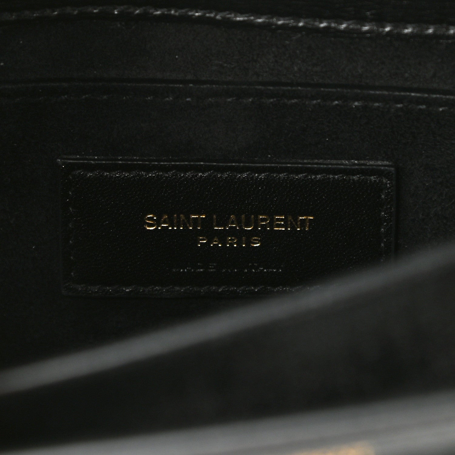 Saint Laurent Calfskin Medium Monogram Sunset Black 8 of 12