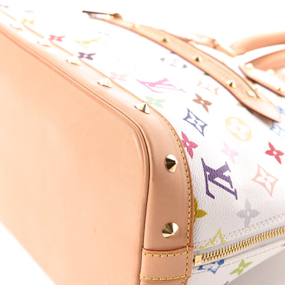 Louis Vuitton Monogram Multicolor Alma White 11 of 16