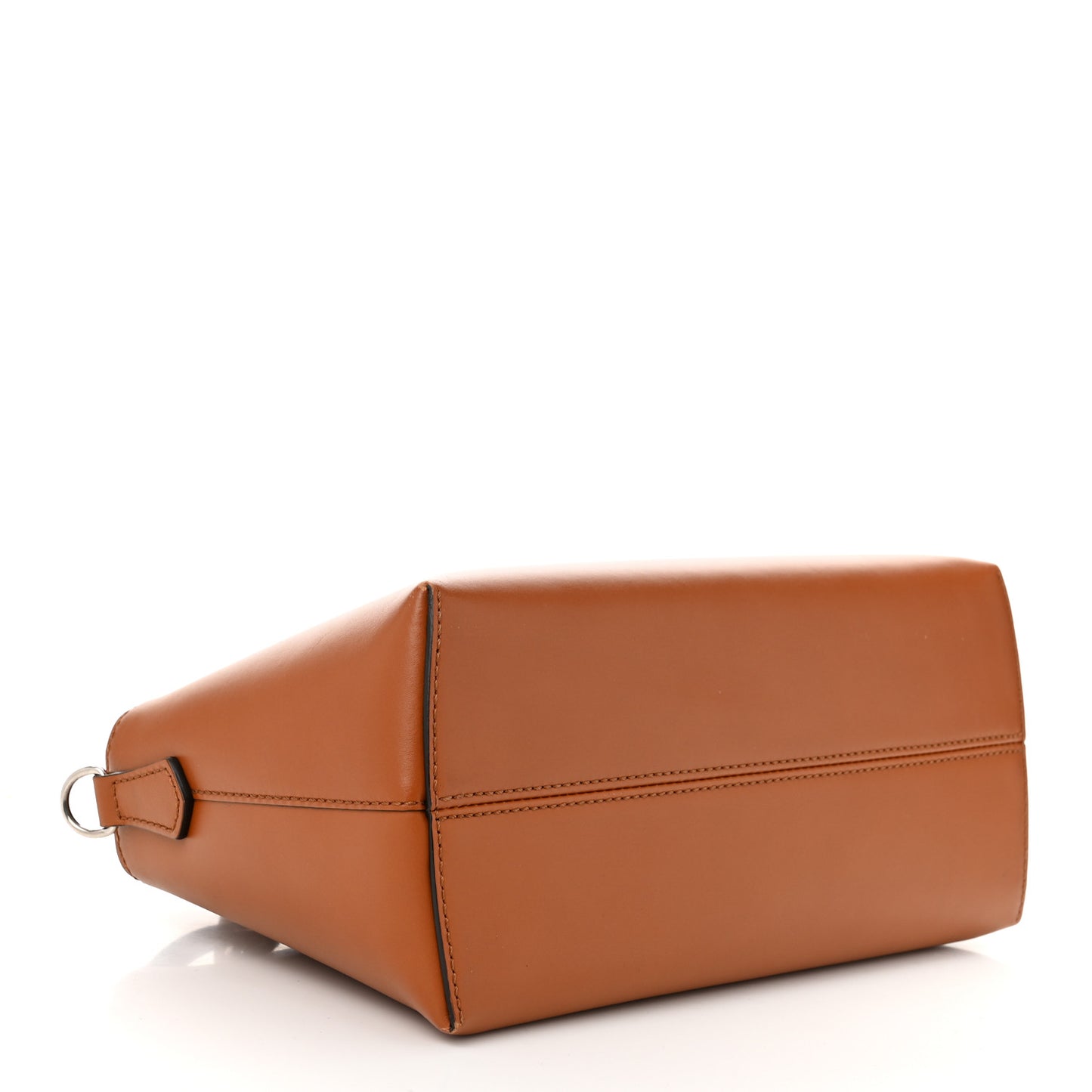 Vitello King Logo Embossed Medium By The Way Boston Bag Cuoio