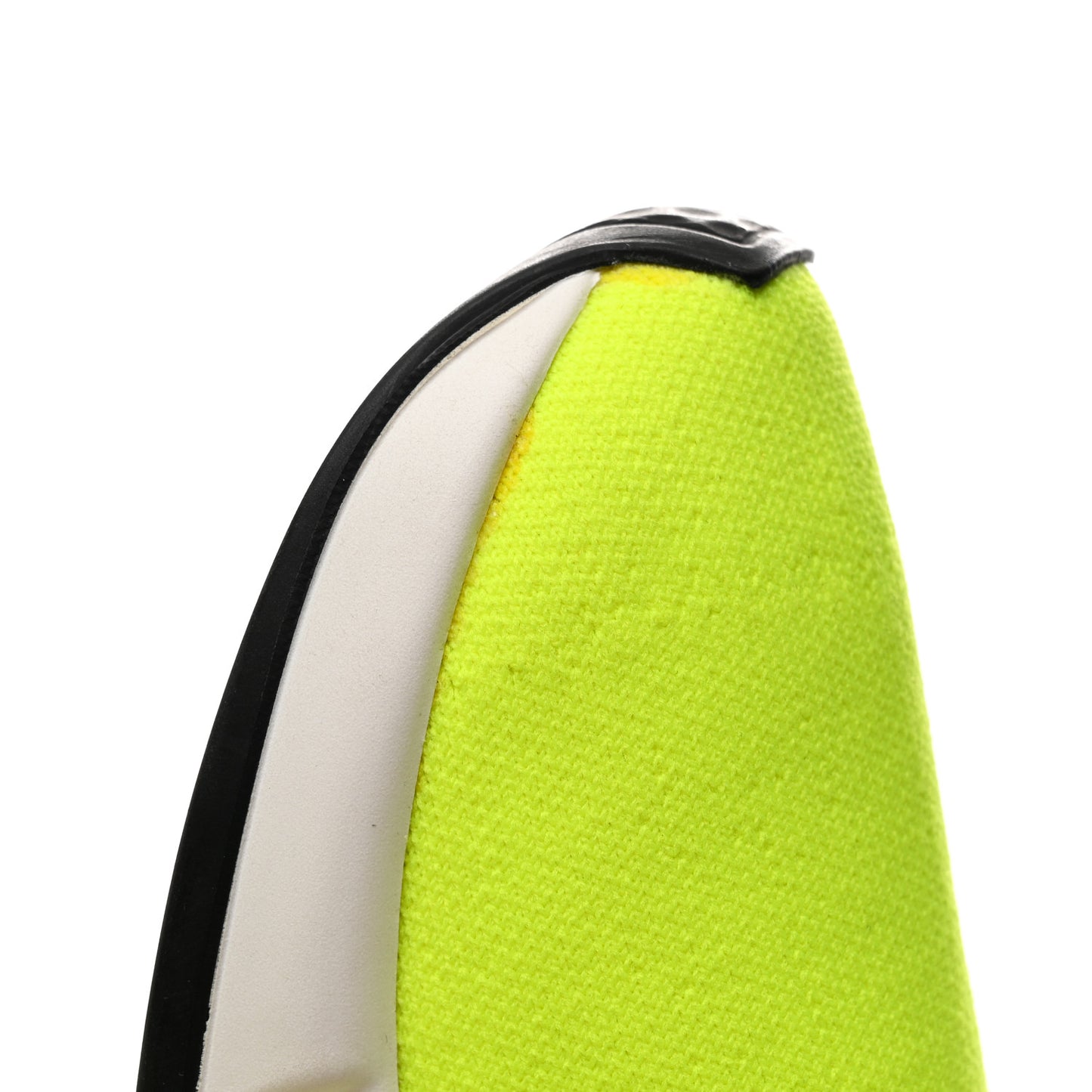 Nylon Knit Womens BB Speed Sneakers  39 Jaune Fluo