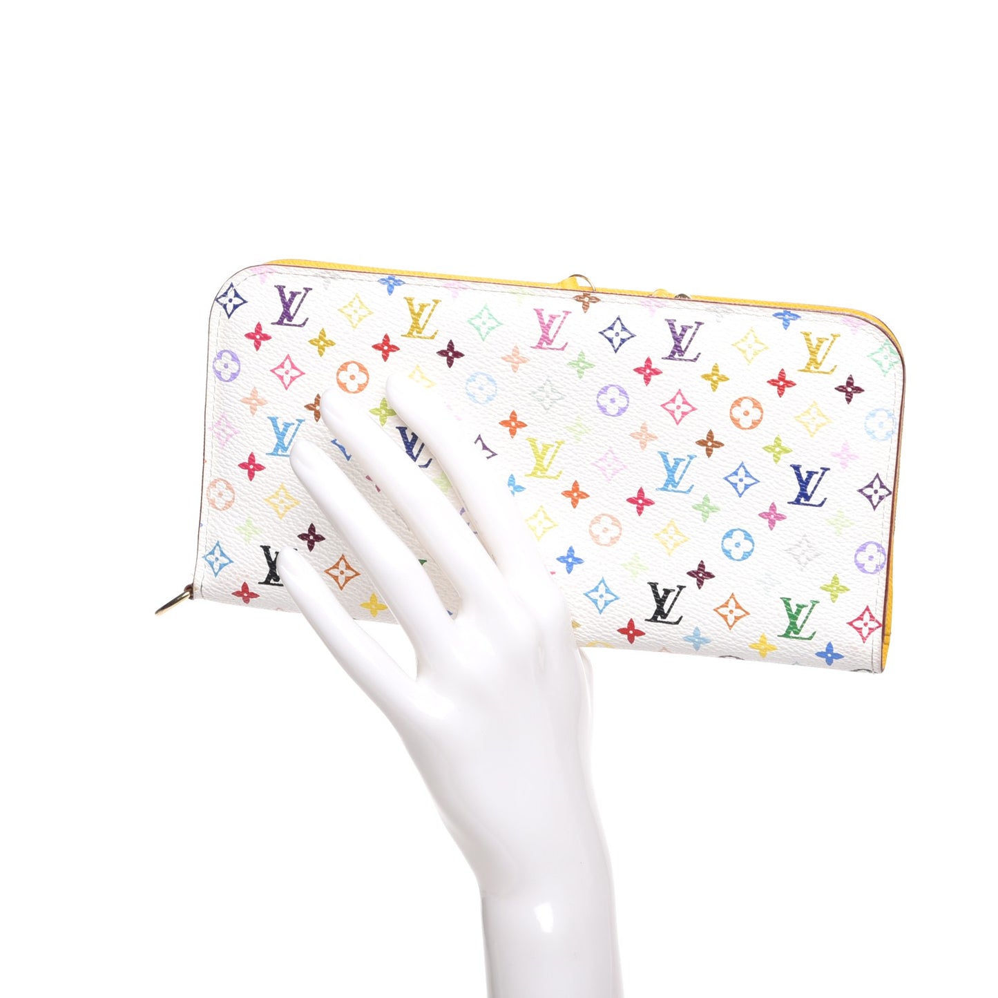 Monogram Multicolor Insolite Wallet White Citron