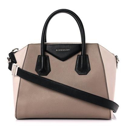 Givenchy Sugar Goatskin Small Tri-Color Antigona Linen 1 of 28