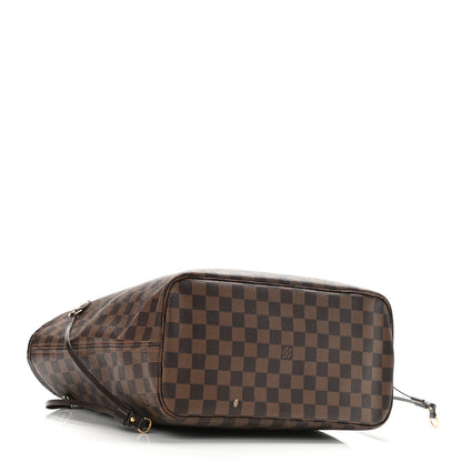 Louis Vuitton Damier Ebene Neo Neverfull MM Rose Ballerine 4 of 14