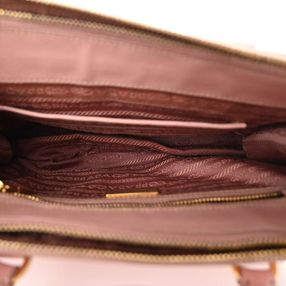 Prada Saffiano Small Galleria Double Zip Tote Orchidea 5 of 14