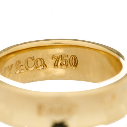 Tiffany 18K Yellow Gold 1837 Band Ring 53 6.25 8 of 8