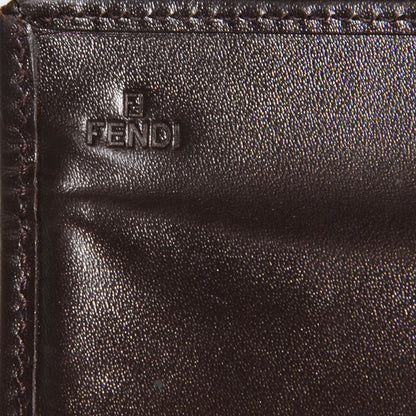 Fendi Zucca Continental Wallet Tobacco 7 of 9