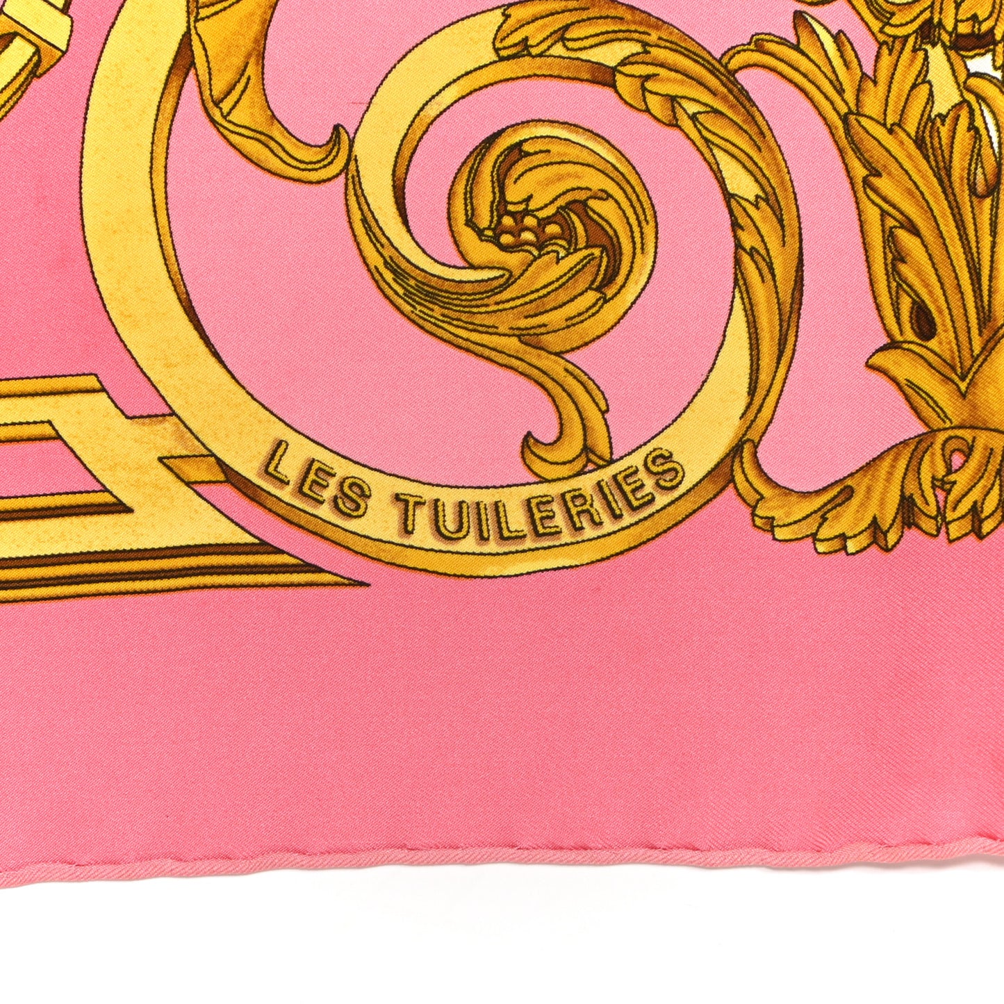 Silk Les Tuileries Scarf 90