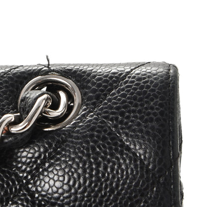 Chanel Caviar Quilted Maxi Double Flap Black 8 of 11