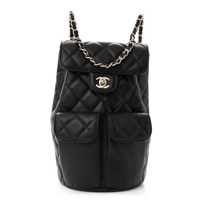 Chanel Caviar Quilted Pockets Backpack Black 1 of 9