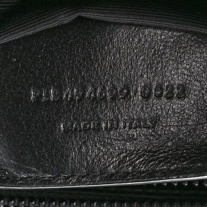 Saint Laurent Calfskin Y Quilted Monogram Monochrome Small Loulou Chain Satchel Black 8 of 12