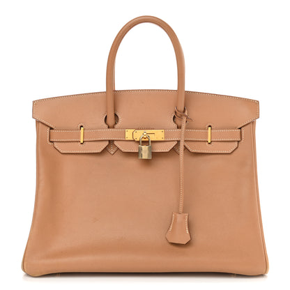 Hermes Courchevel Birkin 35 Tabac Camel 1 of 18