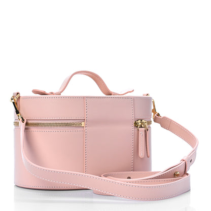 Mansur Gavriel Calfskin Train Case Crossbody Rosa 3 of 9