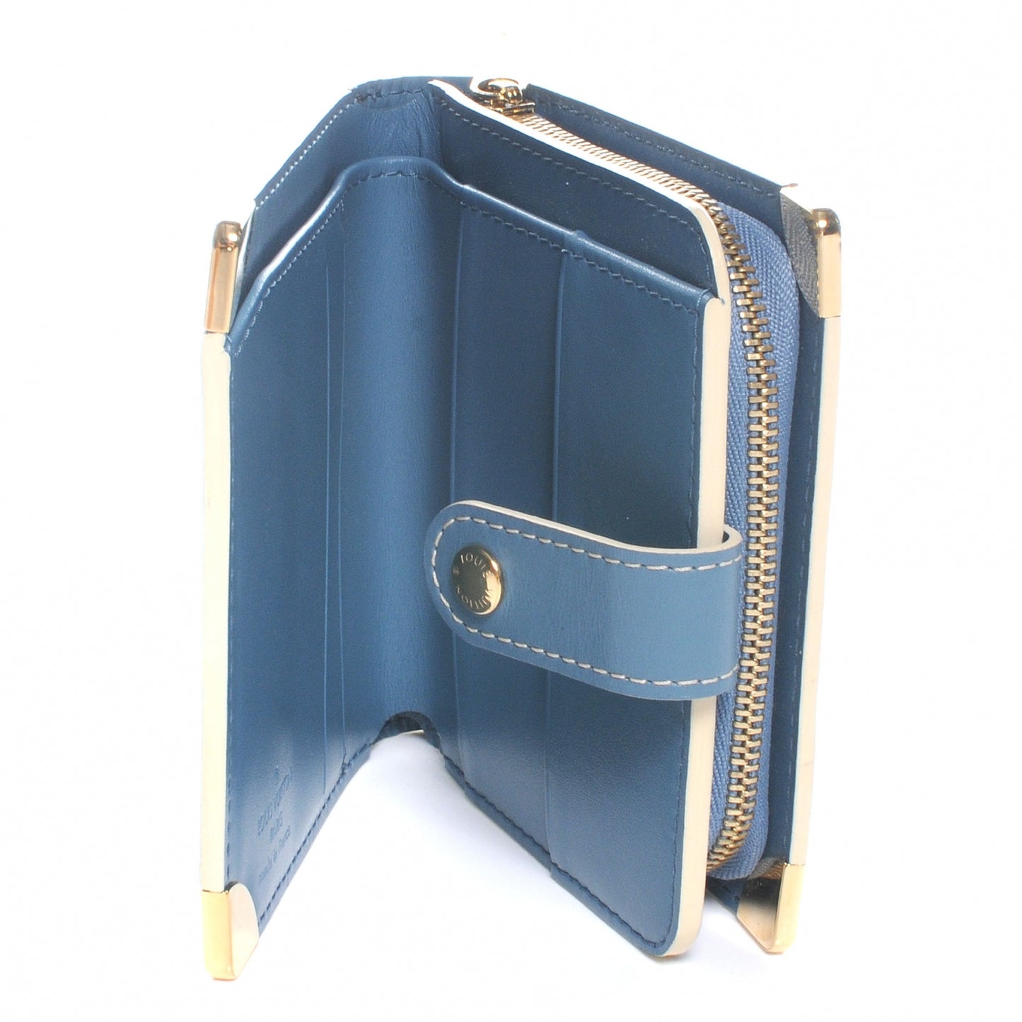 Suhali Compact Zipped Wallet Blue