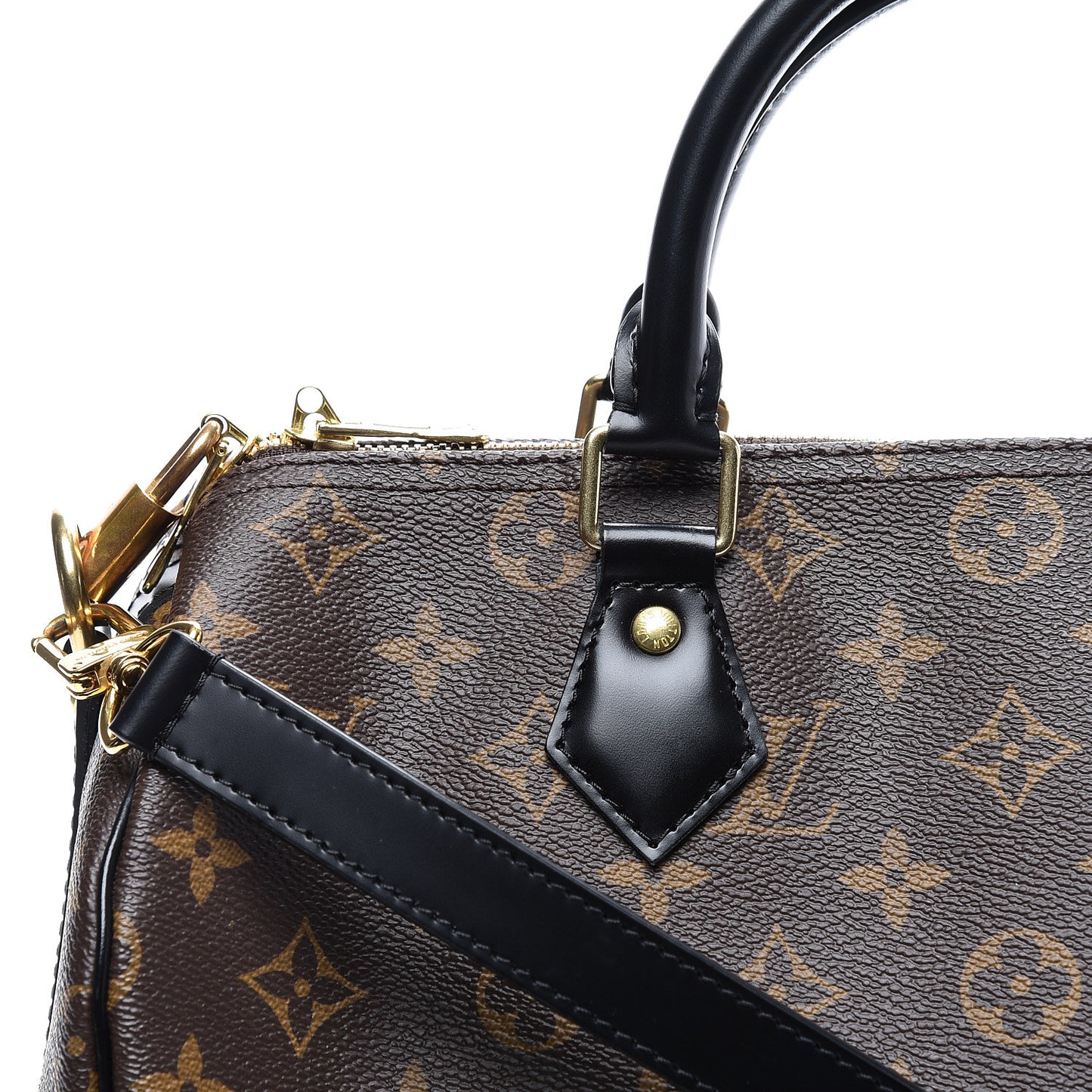 Monogram My World Tour Speedy Bandouliere 30 Black