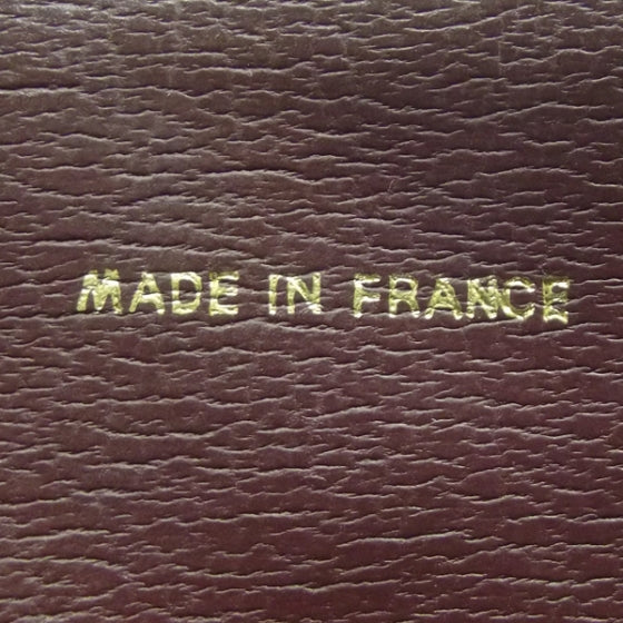 Lambskin Quilted Flap Navy