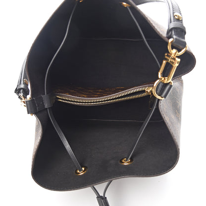 Louis Vuitton Monogram Neonoe MM Black 4 of 8