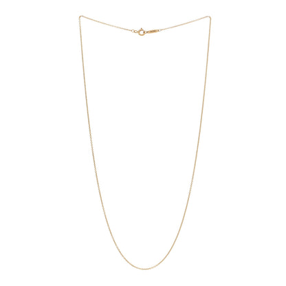 Tiffany 18K Yellow Gold Chain Necklace 18" 3 of 4