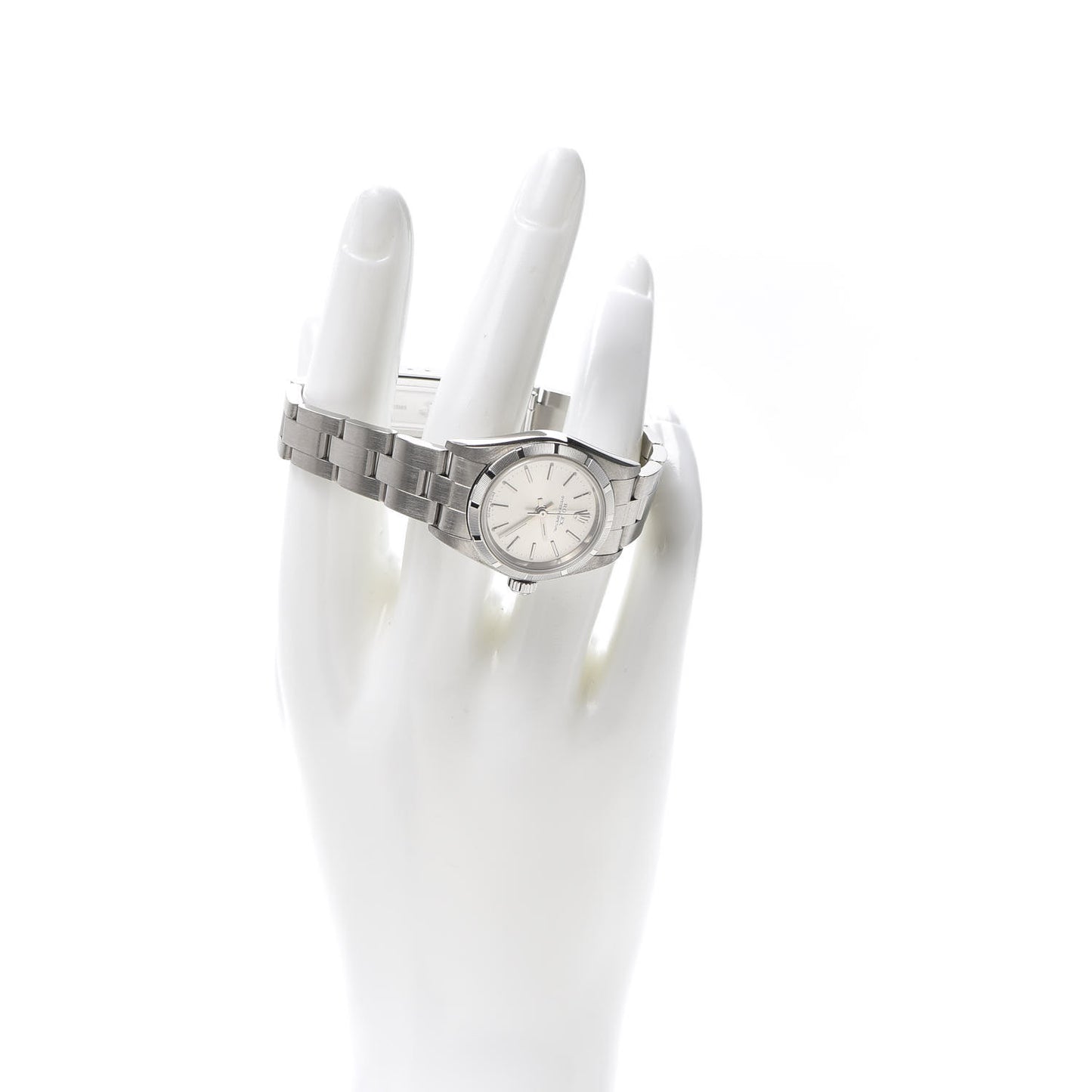 Stainless Steel 26mm Oyster Perpetual Watch Silver 76030
