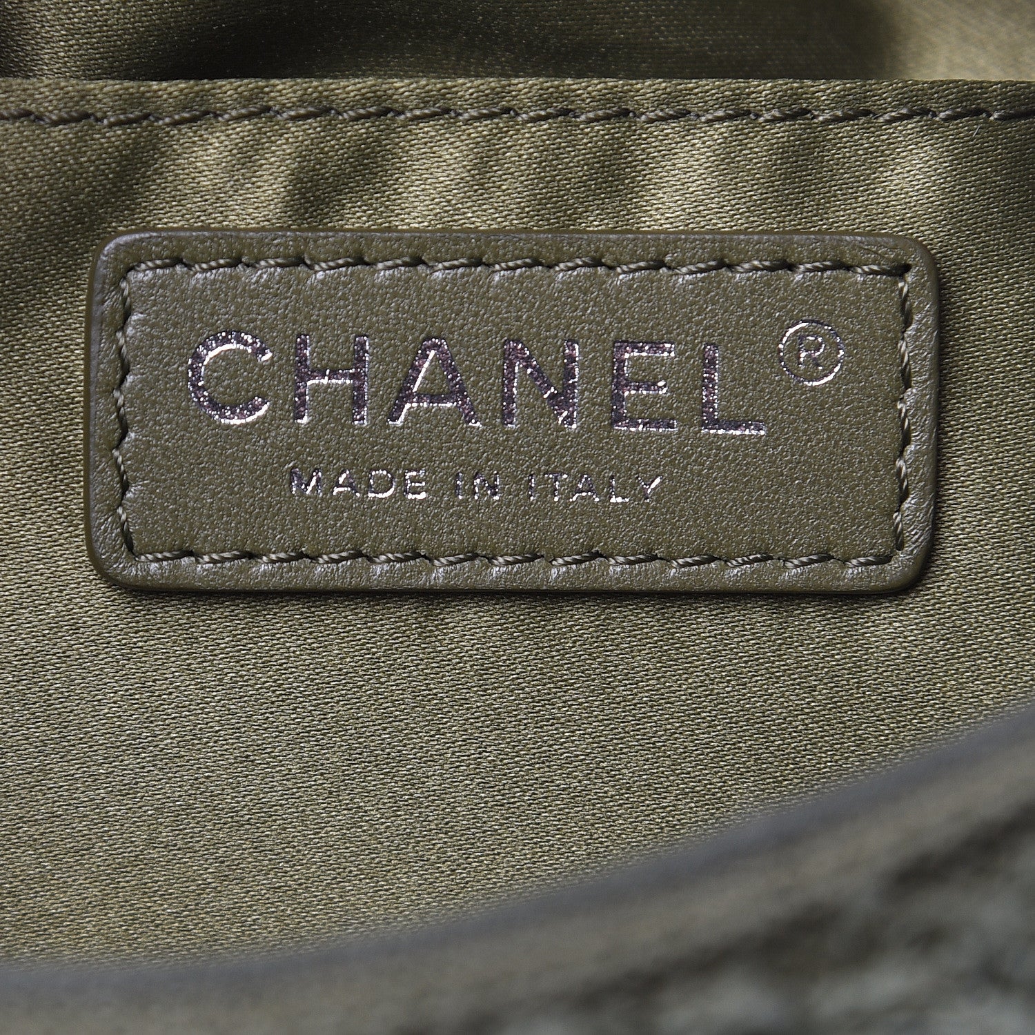 Chanel Canvas Lambskin Quilted Coco Cuba Charms Waist Bag Khaki 6 of 10
