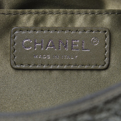 Chanel Canvas Lambskin Quilted Coco Cuba Charms Waist Bag Khaki 6 of 10