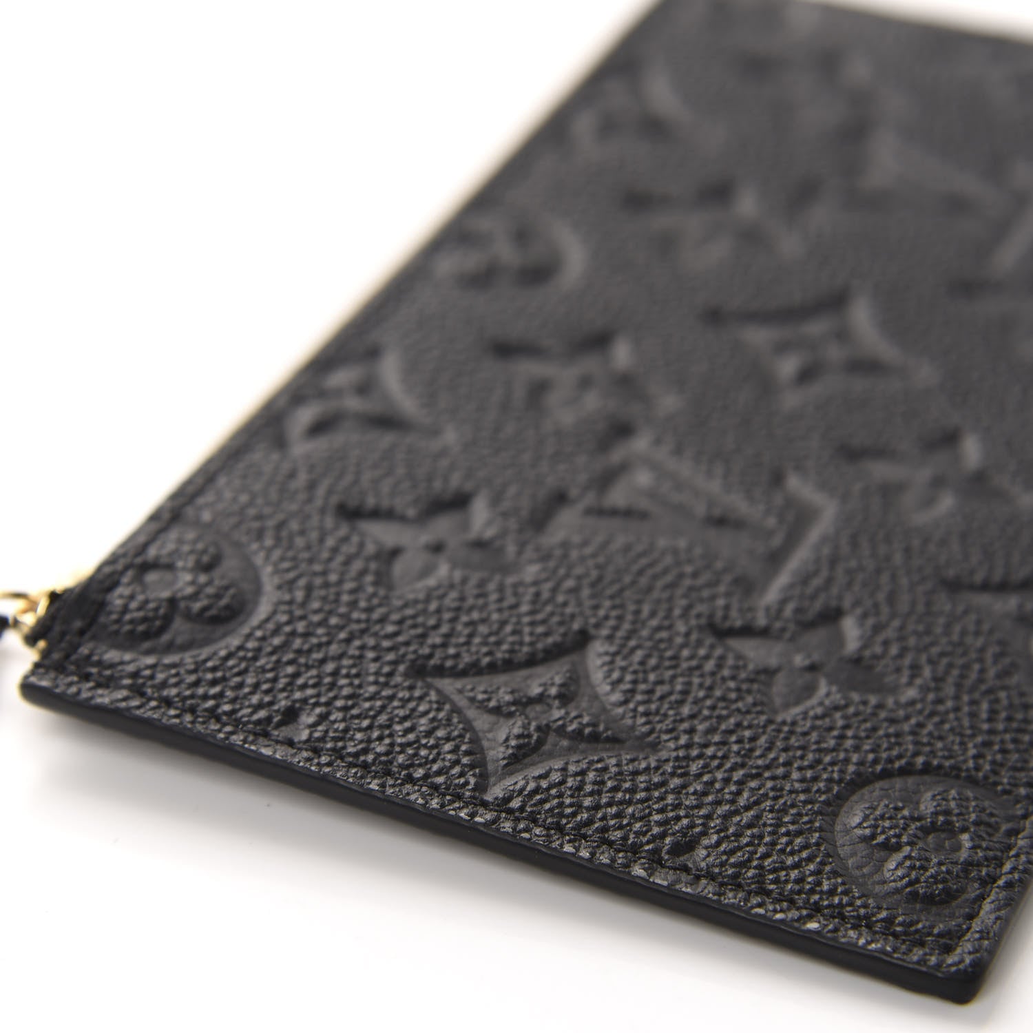 Louis Vuitton Empreinte Felicie Chain Wallet Zippered Insert Black 6 of 8