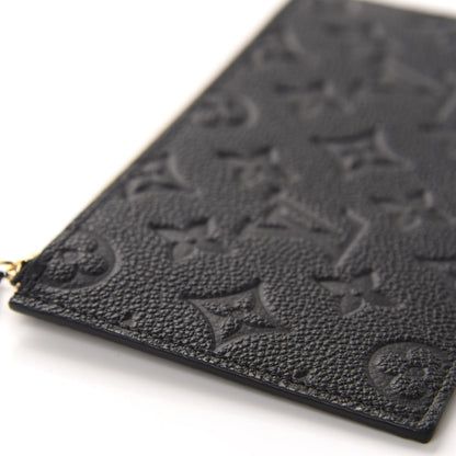 Louis Vuitton Empreinte Felicie Chain Wallet Zippered Insert Black 6 of 8