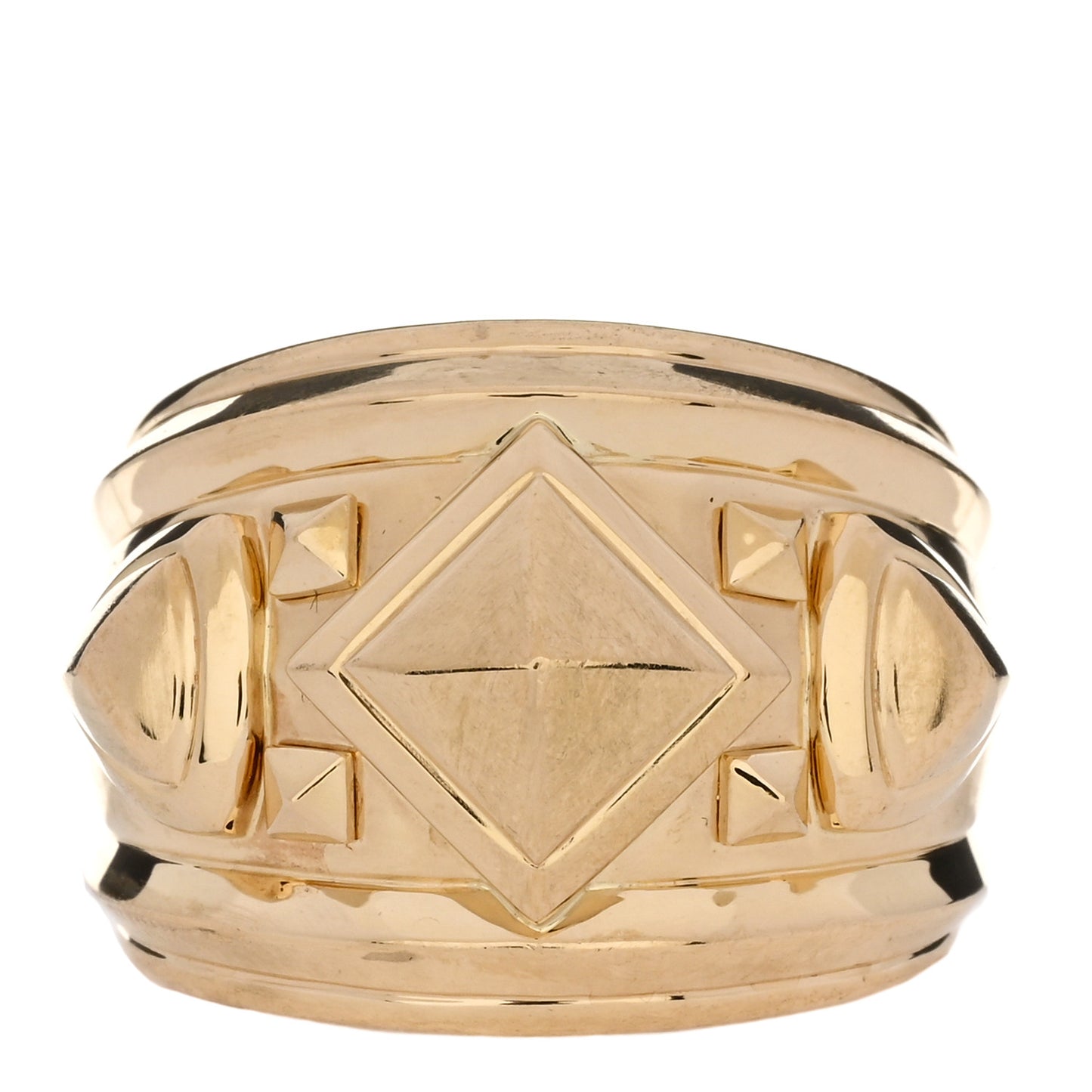 18K Yellow Gold Modern Renaissance Ring 57 8
