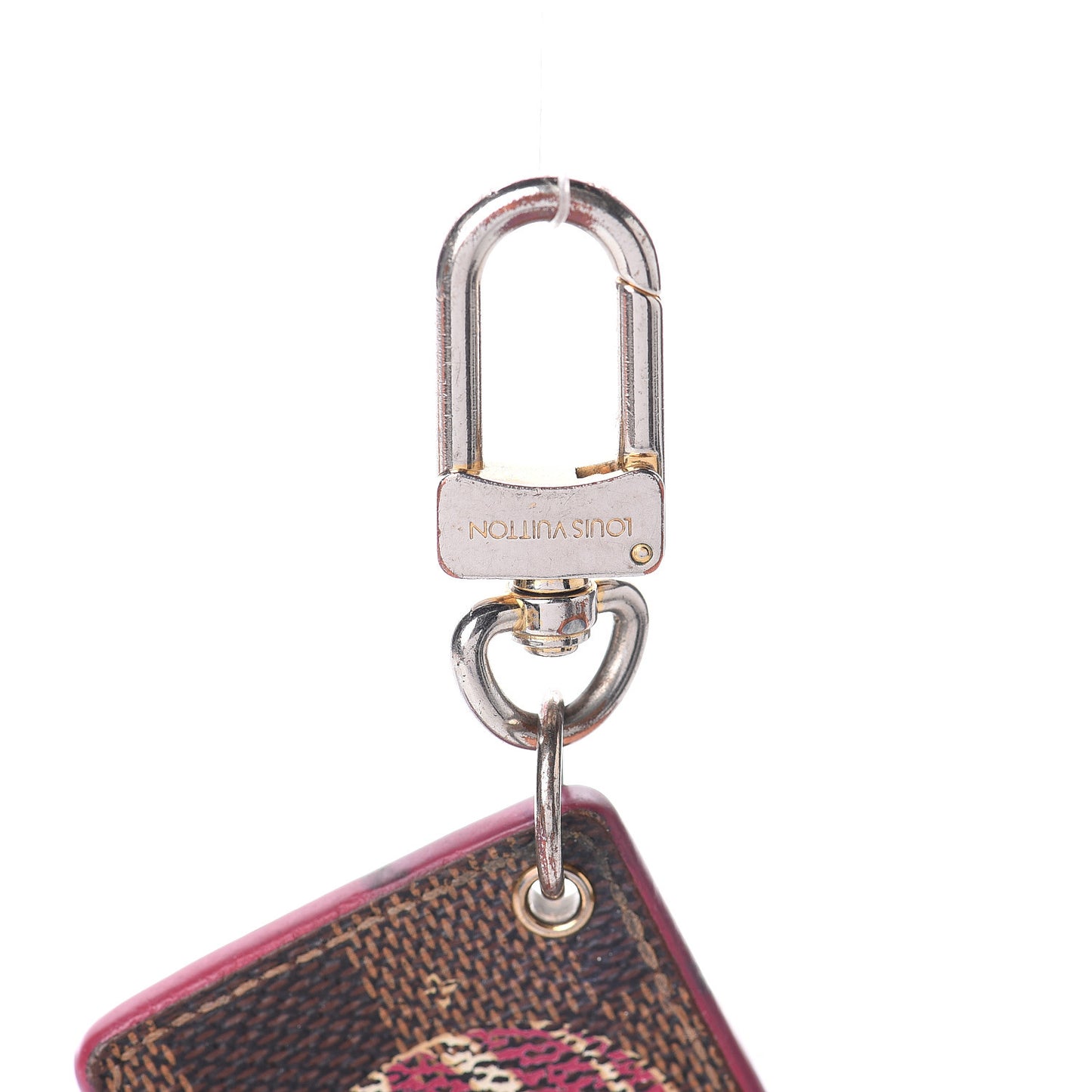 Damier Ebene Illustre Air Balloon Bag Charm Grenade