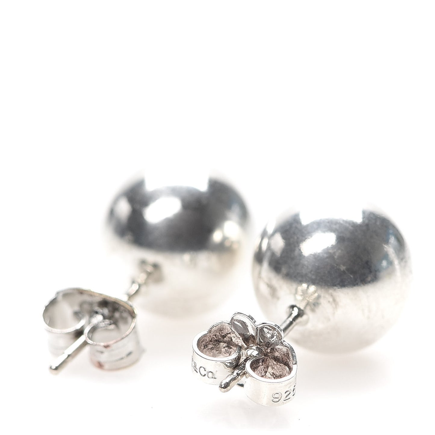 Sterling Silver 10mm HardWear Ball Earrings