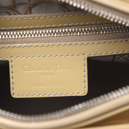 Christian Dior Patent Cannage Medium Lady Dior Beige 7 of 11