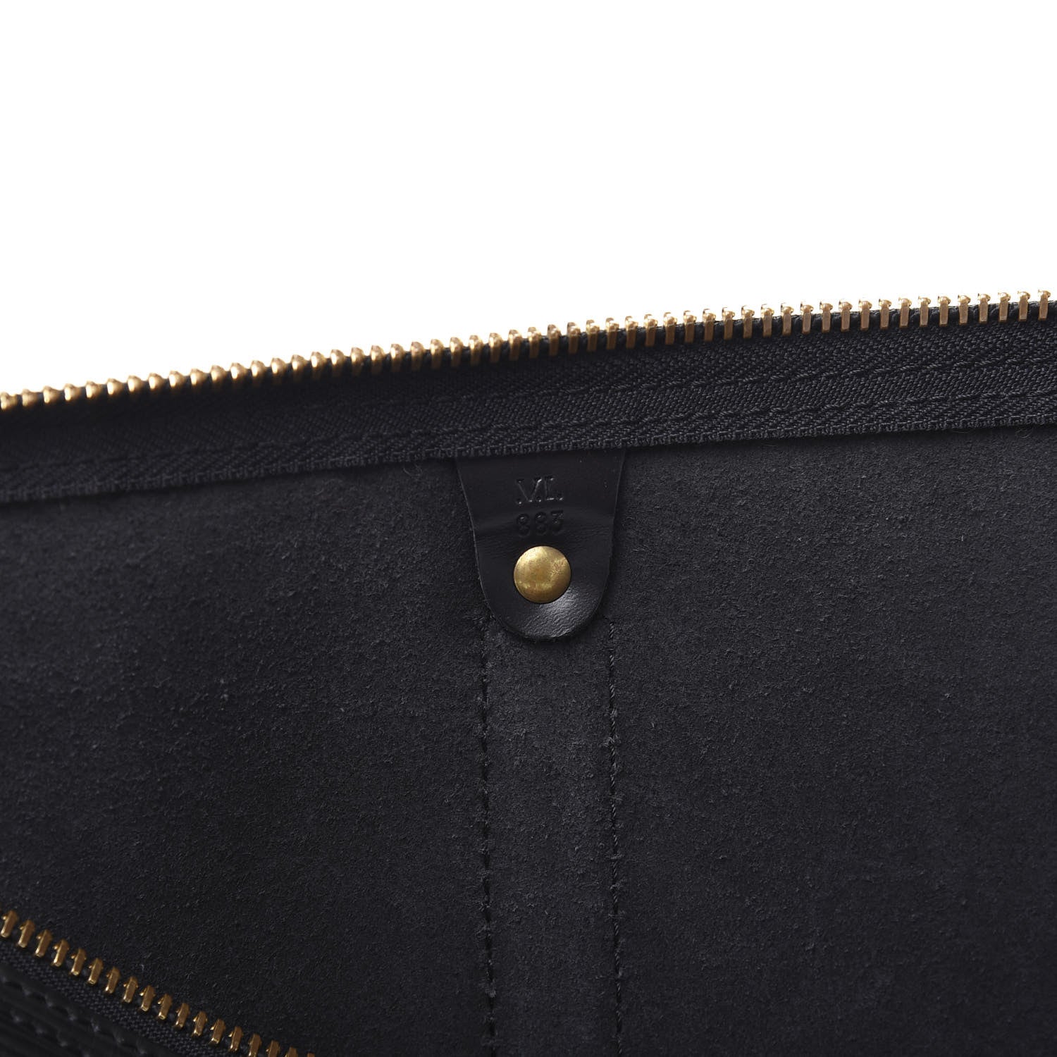 Louis Vuitton Epi Keepall 50 Black 7 of 13