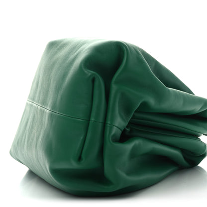 Bottega Veneta Smooth Butter Calf The Pouch Oversized Clutch Racing Green 11 of 11