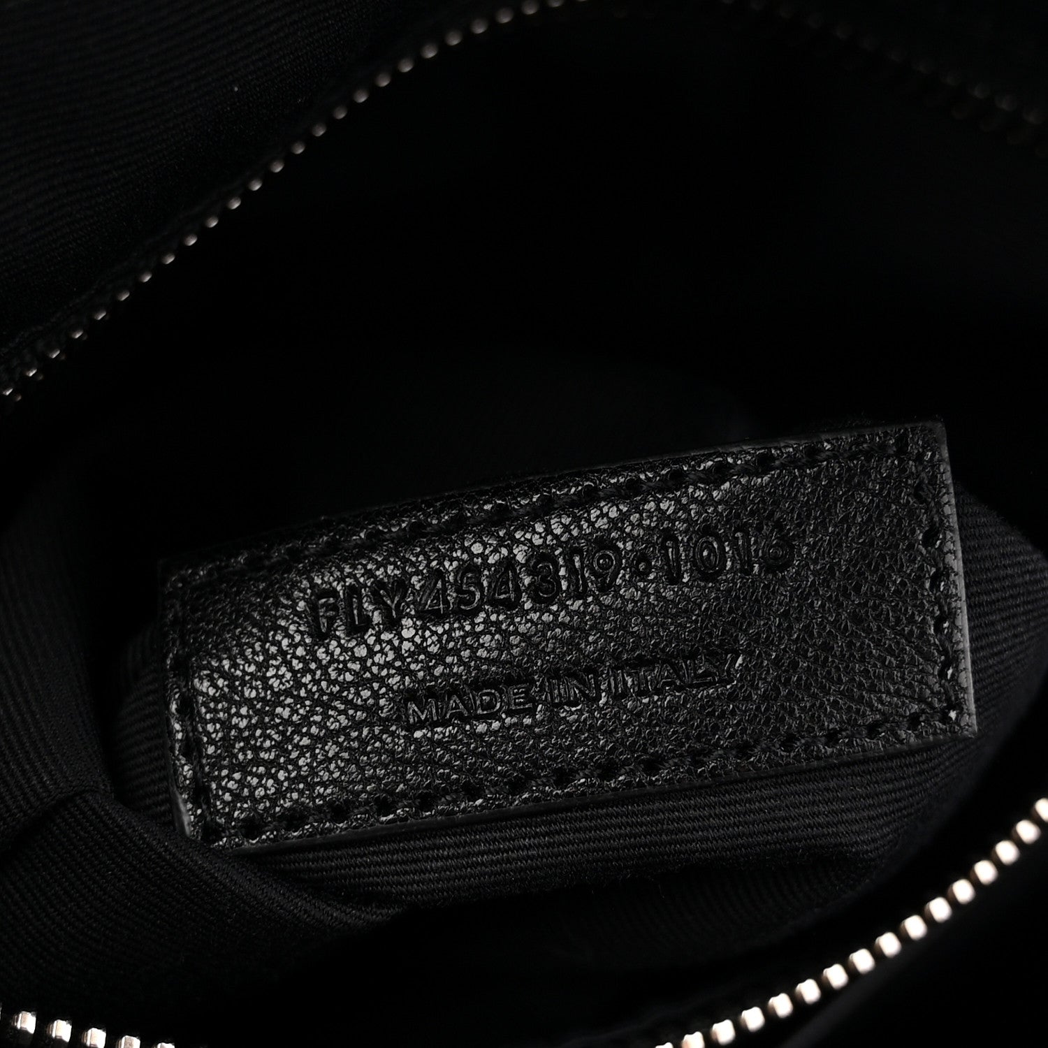 Saint Laurent Sheepskin Love Appliqué Mini City Backpack Black 6 of 10