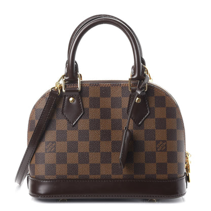 Louis Vuitton Damier Ebene Alma BB 1 of 8