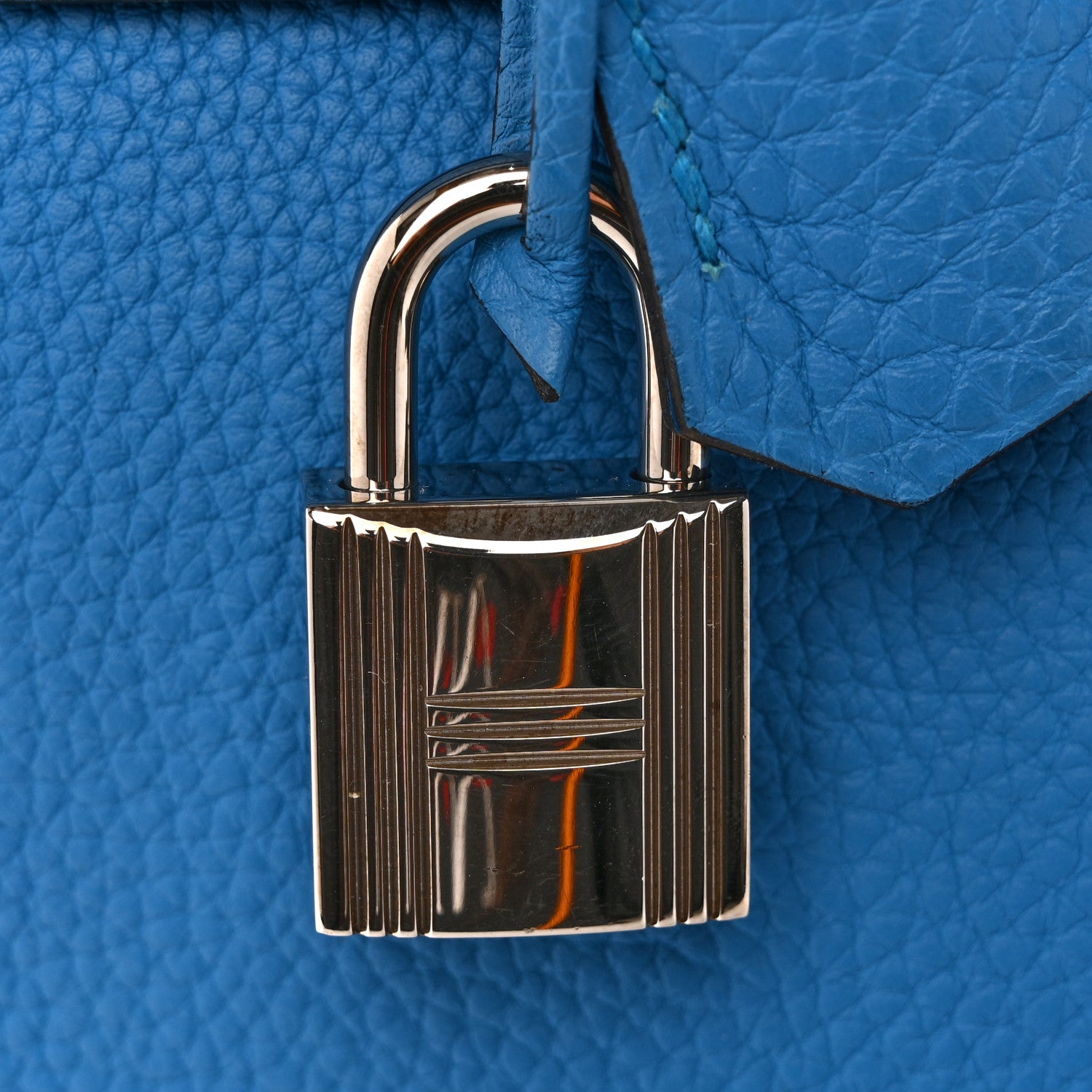 Hermes Togo Kelly Retourne 32 Bleu Zanzibar 11 of 14