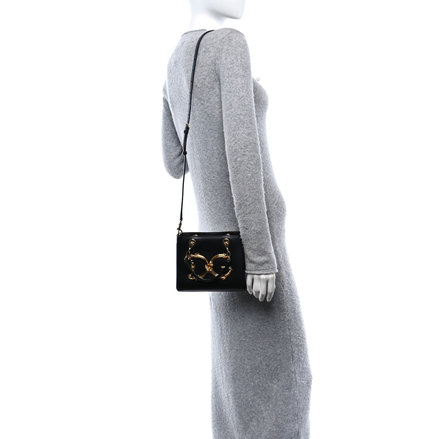 Nappa DG Girls Tote Black