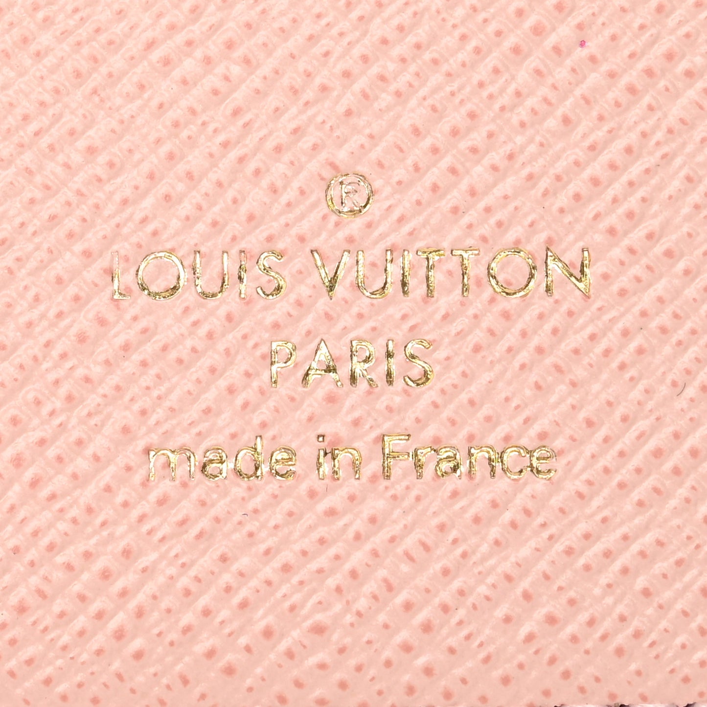 Monogram Juliette Wallet Rose Ballerine
