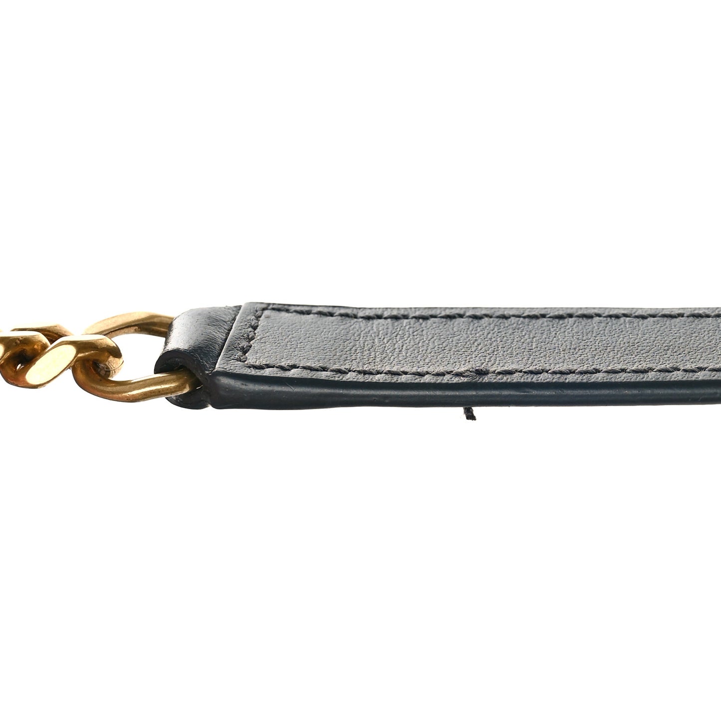 Calfskin Y Quilted Monogram Medium Loulou Chain Satchel Dark Smog