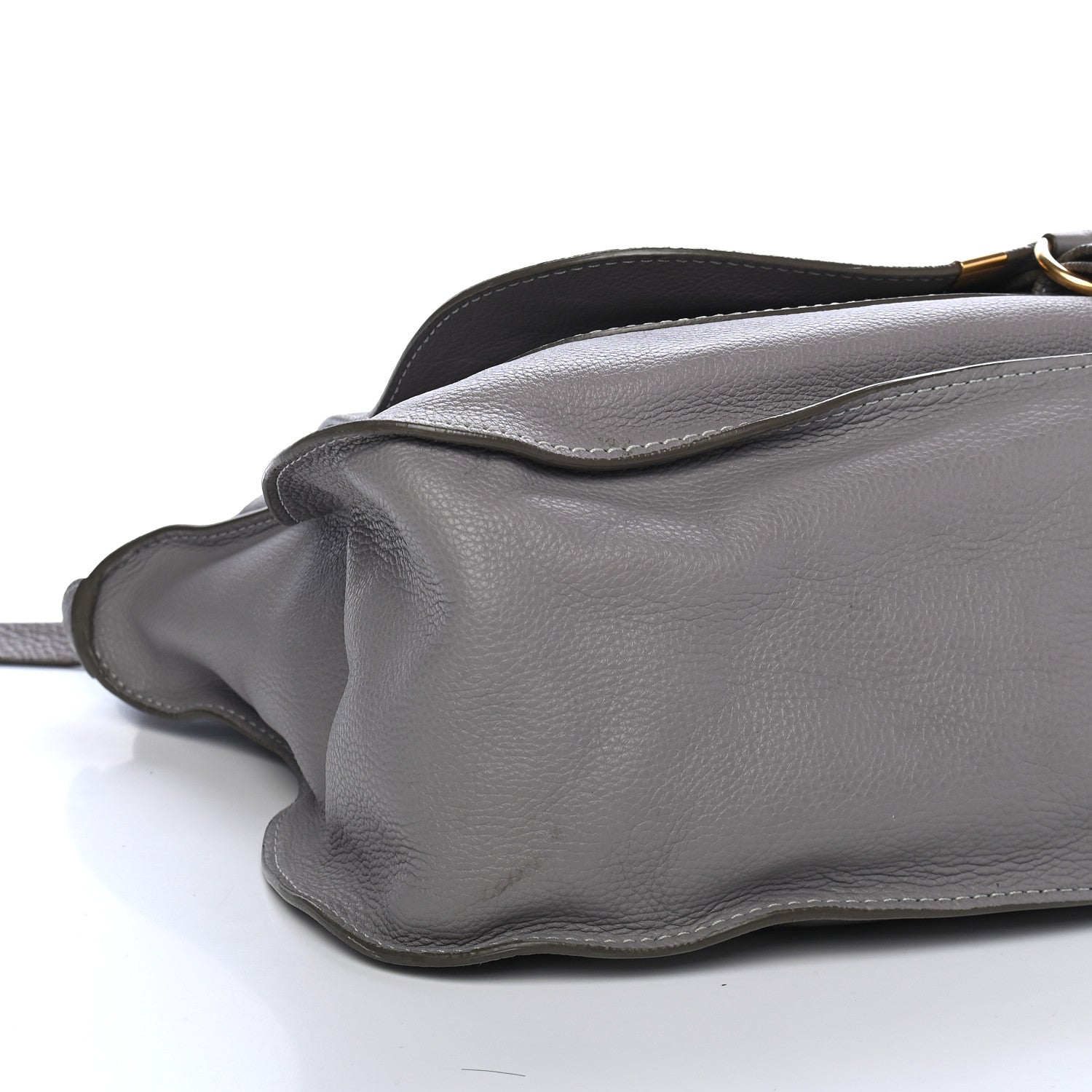 Chloe Calfskin Large Marcie Satchel Cashmere Grey 4 of 9