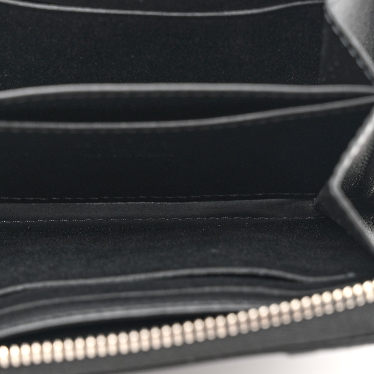 Patent Miroir Venice Zippy Coin Purse Black