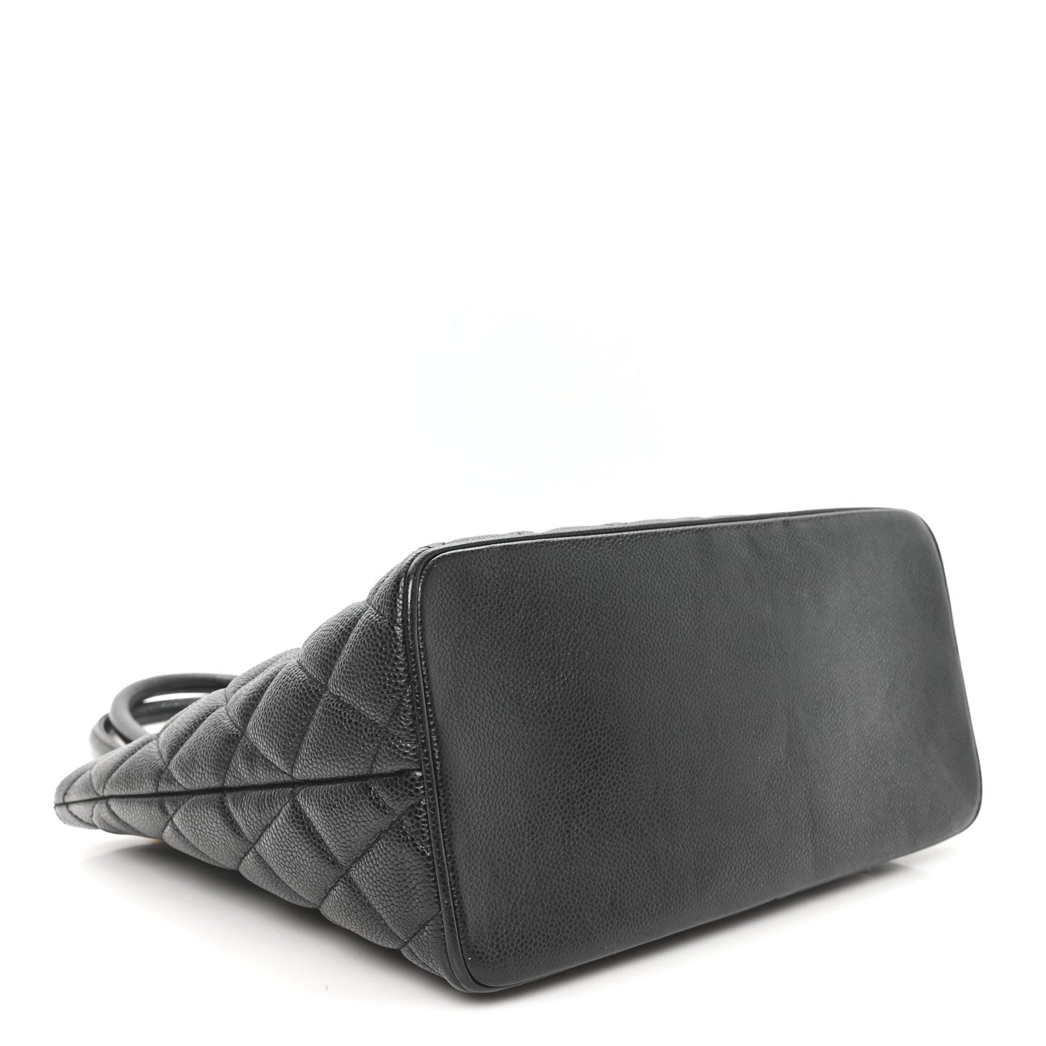 Chanel Caviar Quilted Medallion Tote Black 4 of 10