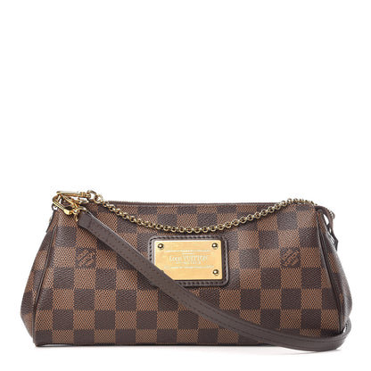 Louis Vuitton Damier Ebene Eva Clutch 1 of 10