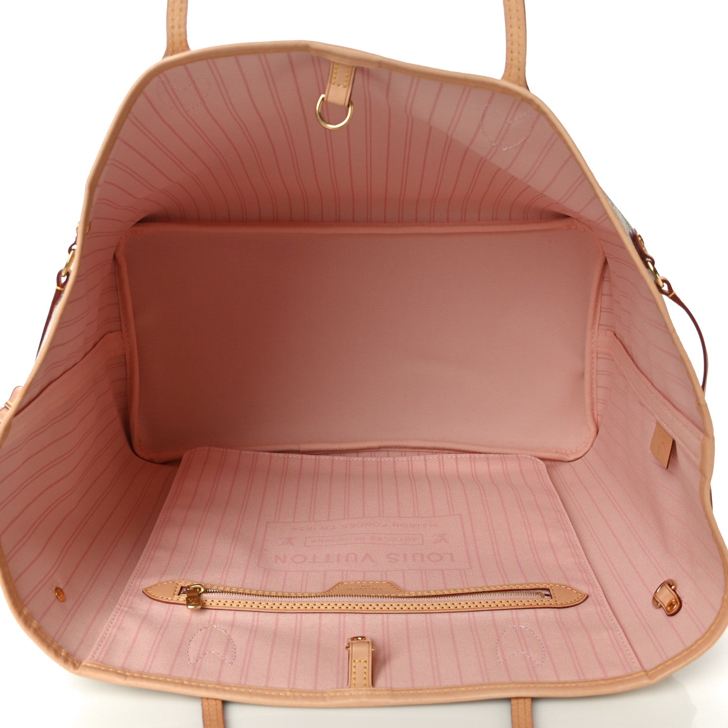Louis Vuitton Damier Azur Neo Neverfull GM Rose Ballerine 5 of 10